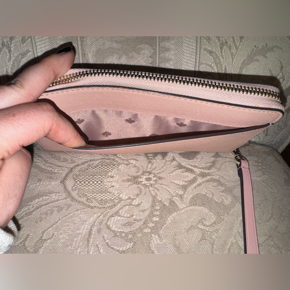 Kate Spade Blush Pink Wristlet Wallet - Picture 6 of 10